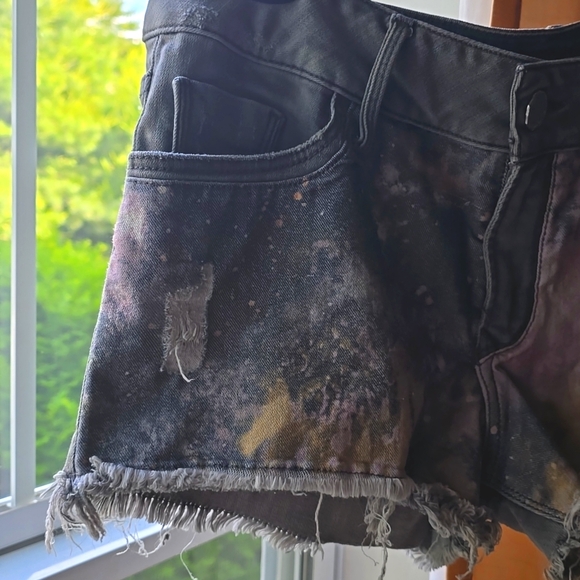 Distressed Summer Jean Shorts - Picture 4 of 7